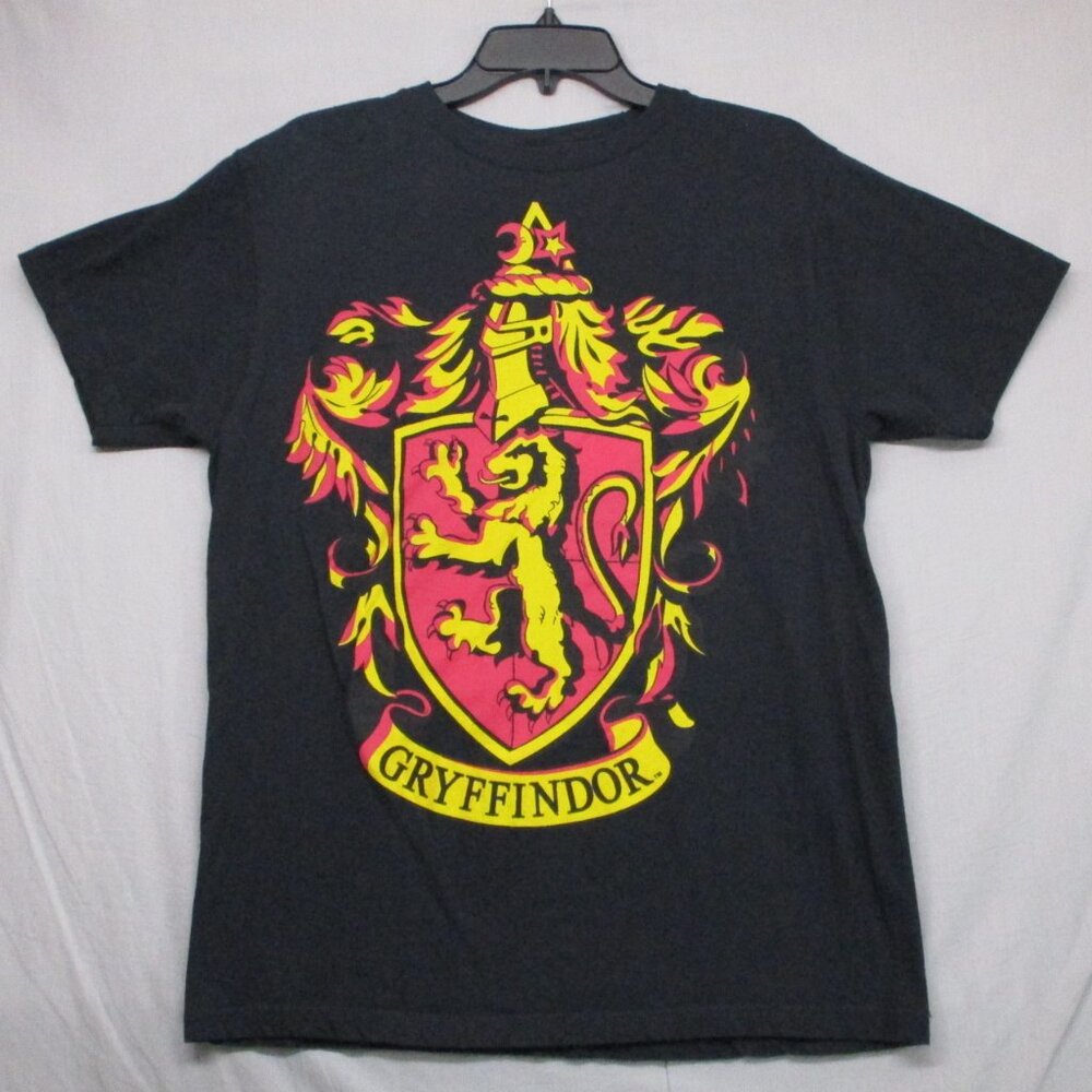 Harry Potter Gryffindor Graphic Print T-Shirt Black Women Size | L